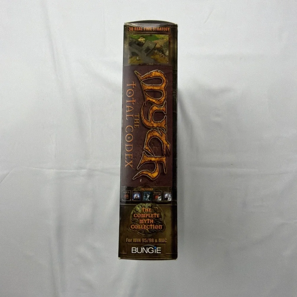 Myth: The Total Codex Big Box + 3 CDs & Jewel Case CD-Rom 1999 Windows 98/99/NT
